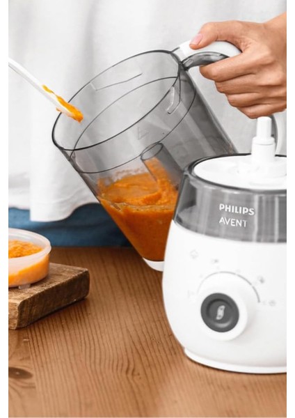 4'ü 1 Arada Bebek Maması Hazırlayıcı Buharlı Pişirme & Mikser fiyatları