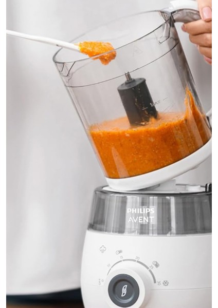 4'ü 1 Arada Bebek Maması Hazırlayıcı Buharlı Pişirme & Mikser modelleri