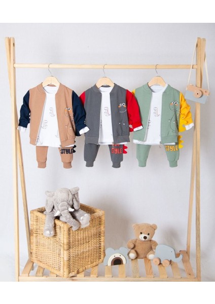 Dinazorlu Baskılı 3'lü Takım