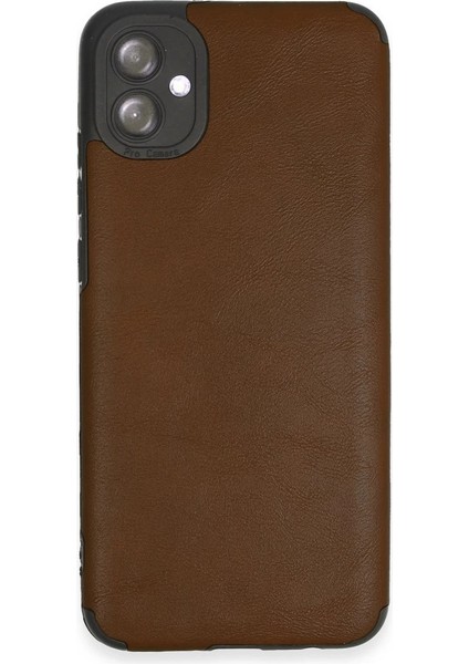 A04E Kılıf Loop Deri Silikon - Kahverengi