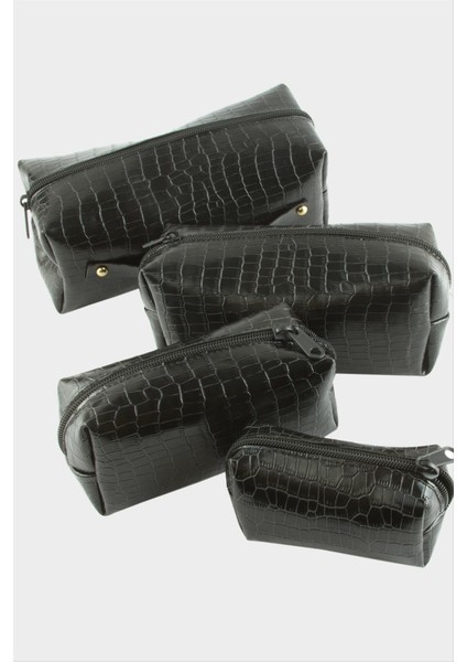 4 Adet El Tutmalı Makyaj Çantası fiyatları