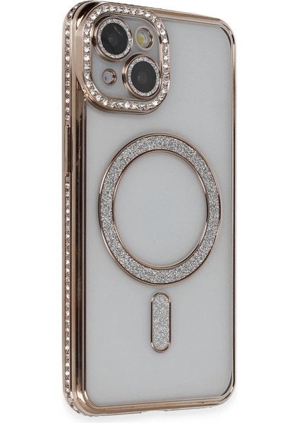 Newface Iphone 13 Kılıf Joke Simli Magneticsafe Kılıf -