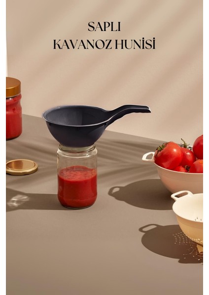 Saplı Kavanoz Hunisi Füme