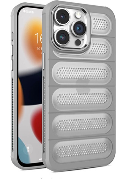 Newface Iphone 15 Kılıf Airmax Silikon Kapak - Titan Gri