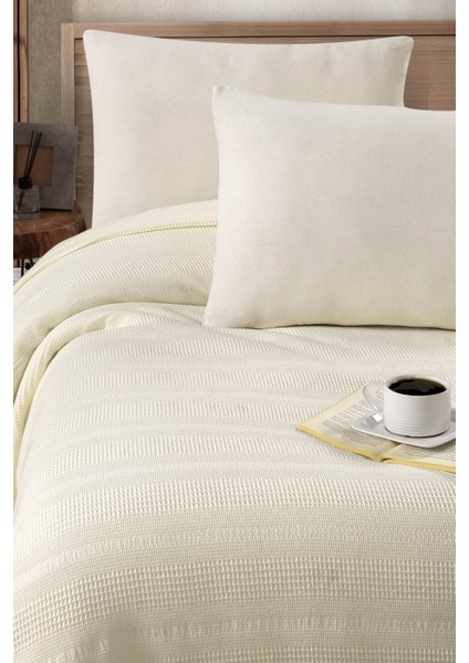 Pamuk Softy Yastıksız Pike Yatak Örtüsü