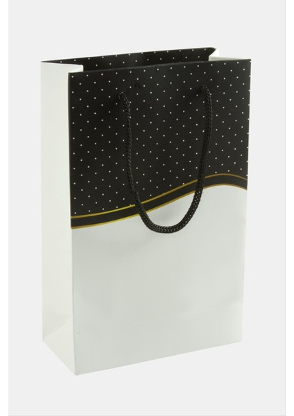 11*17 Benekli Ipli Karton Çanta 1 Adet