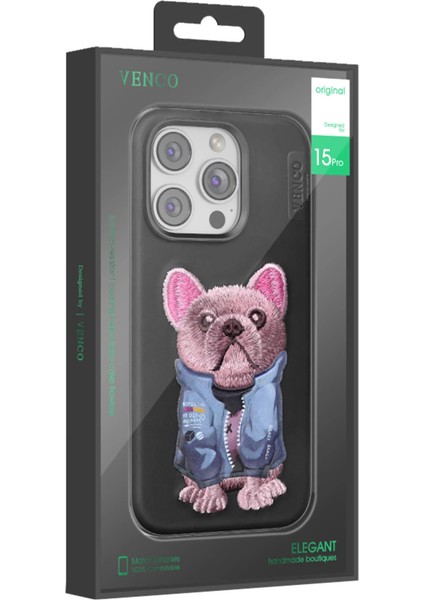 Venco Iphone 16 Cute Desenli Kapak - Lacivert modelleri