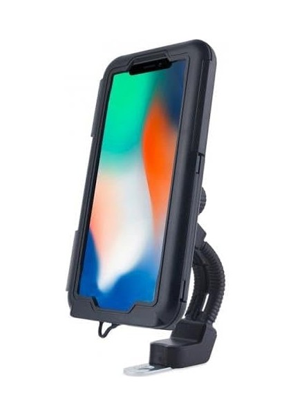 Su Geçirmez Full Koruma Aynaya Takılan Motosiklet Telefon Tutucu Dikiz Aynası Motosiklet Tutucu