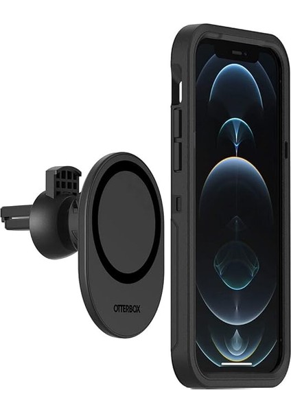 Magsafe Telefon Tutucusu, Araç Havalandırma Montajı, Güçlü Manyetik Hizalama, Kolay Ayarlama, Magsafe ile Uyumlu, iPhone ile Uyumlu, Siyah fiyatları