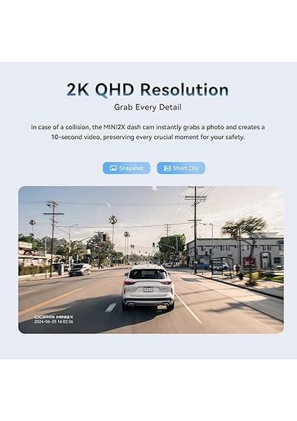 2k Dash Cam, Qhd 1440P Araba Dash Cam Ön, Otomobiller Için Dash Kamera, 5g Wifi, Aı-Isp Gece Görüş, 360 ° Dönebilir, Akıllı App, Adas, Wdr, Aov 20 Gün Park Izleme, Destek 256GB Tf Kartları fiyatları