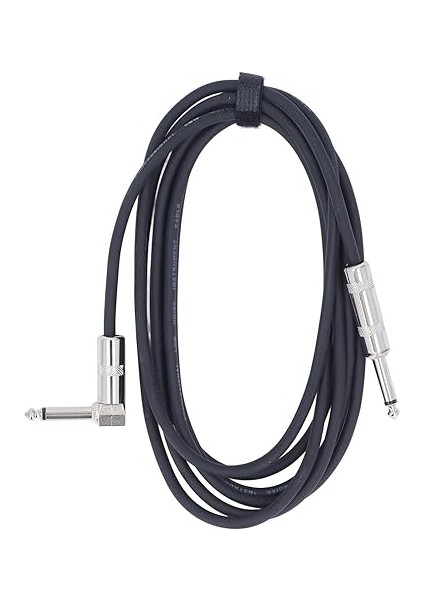 Gitar, Bas, Amfiler Için Oksijensiz Bakır Çekirdekli ve Nikel Fişli Gürültü Bastırma Elektro Gitar Kablosu