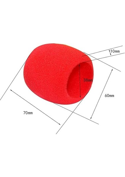 5 Adet Düz Kullanımlık Mikrofon Toz Kapağı Kalınlaşmış Mikrofon Kapağı Mikrofon Patlama Kapağı Ktv Için indirimleri