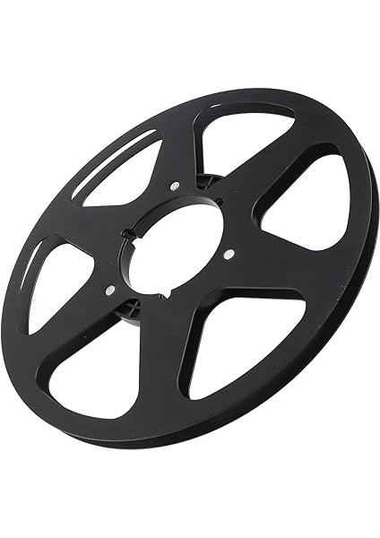 10 Ben Reel Takeup Makarası Açıyorum 6 Delik Ses Alüminyum Takeup Reel Boş Makara 1/4 Için Gümüş Burak Burak Reeltakeup Reelaluminum Reelmetal -Deplasman (Black) modelleri