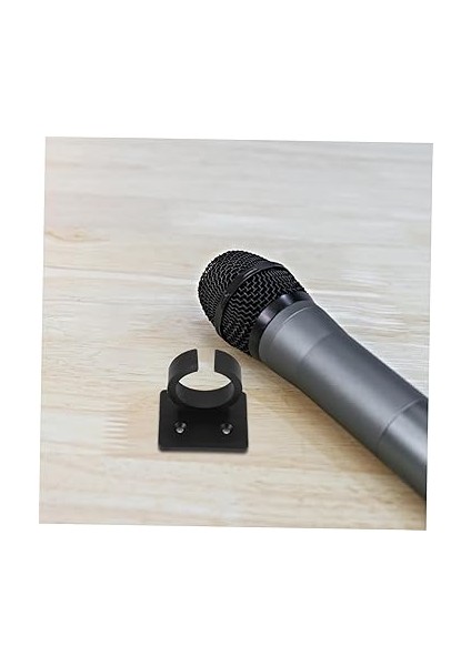 Evrensel Mikrofon Masa Düzenleyici - 10 Adet Kablo Klipsli Kare Mikrofon Kelepçesi Ev ve Stüdyo Kullanımı Için fırsatları