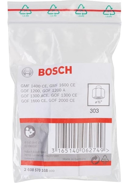 2608570108 Aksesuarı Sıkma Pensi 1,3 cm (0,5 Inç), 24 mm modelleri