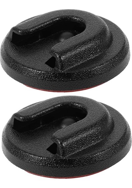 2 Adet Evrensel Radyo Mikrofon Tutucu Klipsi Düğmeli El Mikrofonu Aksesuarları Araba Motosiklet Için