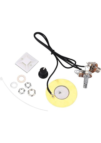 Piezo Pikap 50 mm Hassas Dönüştürücü, Gitar Mandolin Puro Kutusu, Gitar, Keman, Ukulele Banjo Için Pikap