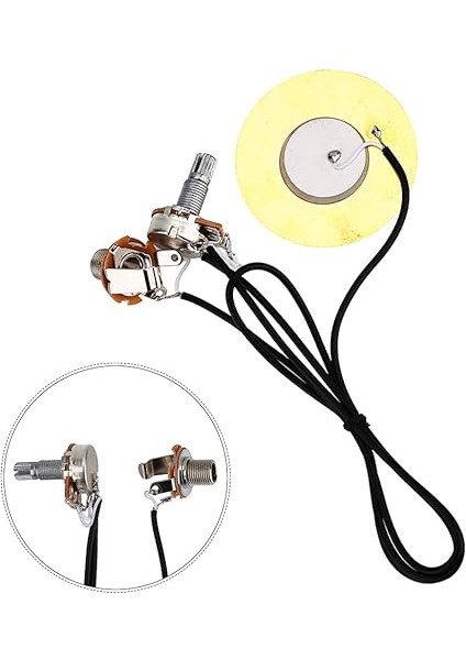 Piezo Pikap 50 mm Hassas Dönüştürücü, Gitar Mandolin Puro Kutusu, Gitar, Keman, Ukulele Banjo Için Pikap indirimleri
