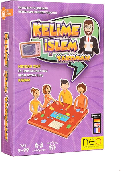 Kelime Işlem Yarışması Aile Oyunu fiyatları