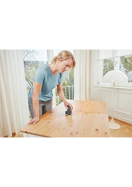 Professional Accessories 6 Adet Parlatma Süngeri (Ahşap, Boyalı Yüzeyler ve Metal Için, Çap 40 Mm, Eksantrik Zımpara Aksesuarı) modelleri