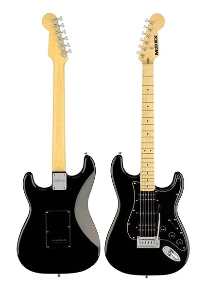 RPH-40BK-30AMP Full Black 30W Amfili Elektro Gitar Seti Hsh Manyetik Maple Klavye Üst Kalite fırsatları