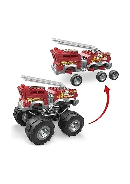 Hot Wheels Hw 5 Alarm Monster Truck Itfaiye Aracı modelleri