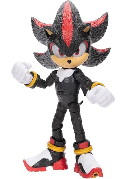 The Hedgehog Sonic 3 Film Aksiyon Figürleri 5 Inç Gölge Koleksiyoncu Oyuncak Figürü, Erkek Kız Çocuklar Için Yüksek Mafsallı - Resmi Lisanslı 3 Film Ürünü modelleri
