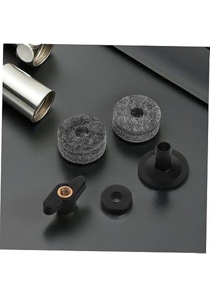 1set Davul Zil Donanımı, Zil Standı Için Davulcular Için Set Bakımı Plastik Zil Standı Kollu Davul Seti Aksesuarları Için Keçe Halkaları indirimleri