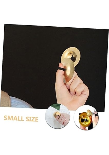 2 Çift El Tipi Parmak Zilleri Geleneksel Perküsyon Enstrümanı Gösteri ve Pratik Için Oluşturucu Parmak Sahne ve Parti Müzik Aletleri modelleri