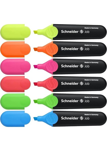 Alıcının Kalemlerine Işinizde, Yeniden Doldurulabilir 6er Etui