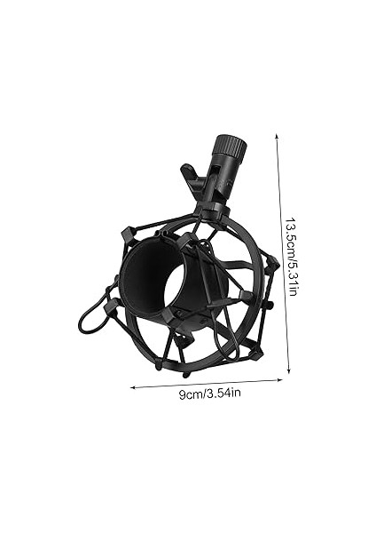 Mikrofon Şok Dağı Mikrofon Önleyici Askı Tutucu Mikrofon Önleyici Montaj Mikrofon Bom Standı Kondansatör Örümcek Mikrofon Darbeye Dayanıklı Black Alaşım fiyatları