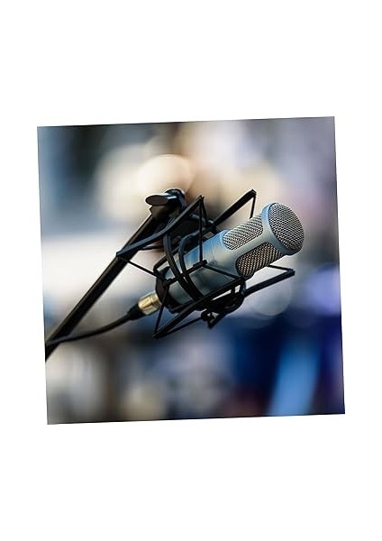 Mikrofon Şok Dağı Mikrofon Önleyici Askı Tutucu Mikrofon Önleyici Montaj Mikrofon Bom Standı Kondansatör Örümcek Mikrofon Darbeye Dayanıklı Black Alaşım modelleri