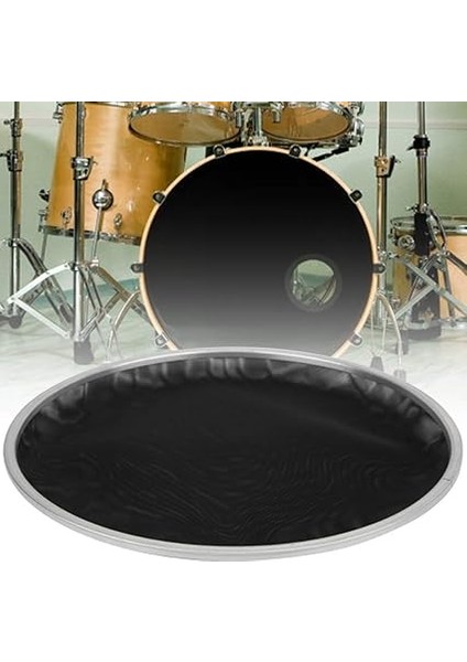 Yüksek Esneklik 10 Inç Davul Cilt Çift Katmanlı Nylonnetz Davul Kafası Tohumlar Için Siyah modelleri
