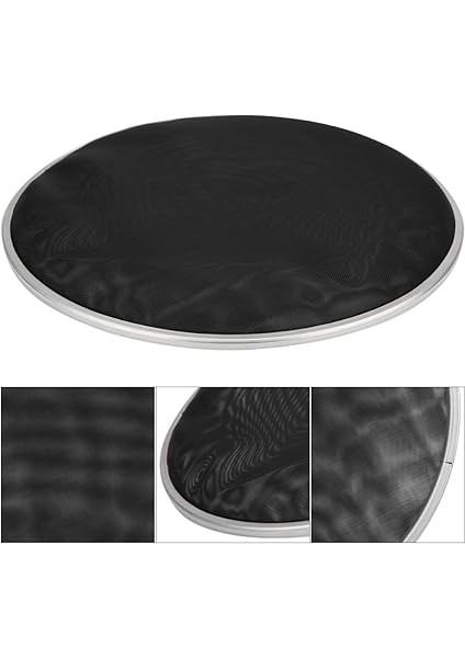 Yüksek Esneklik 10 Inç Davul Cilt Çift Katmanlı Nylonnetz Davul Kafası Tohumlar Için Siyah fırsatları