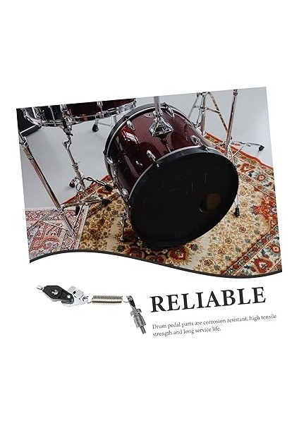 Bahar Asma Yüzük Aksesuarları Davul Aksesuarları Tekme Atmak Davul Tamir Aksesuarı Davul Pedalı Yayı Yedek Davul Pedalı Yayları Pedal Yayı Silver Paslanmaz Çelik indirimleri