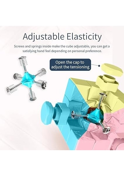 Zeka Sabır Küpü Pastel Renkler 3 x 3 x 3 indirimleri