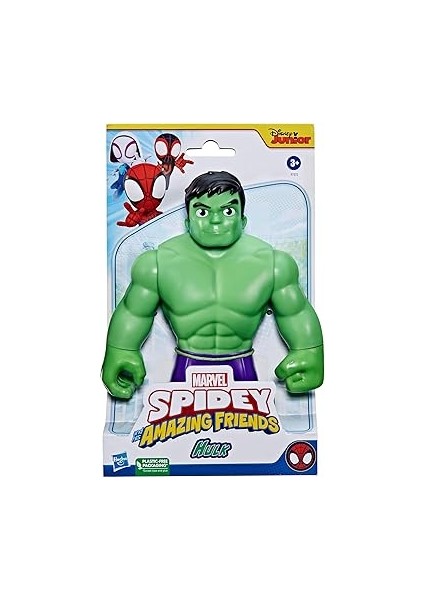 Spidey And His Amazing Friends 22,5 cm Uzunluğunda Büyük Boy Hulk Aksiyon Figürü, Okul Öncesi fiyatları