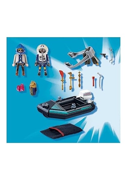 70782 Şehir Aksiyonu Polis Uçma Sırt Çantası ve Bot, Eğlenceli Yaratıcı Rol Yapma, Oyun Seti, 4 Yaşındaki ve Daha Büyük Çocuklar Için Uygundur modelleri