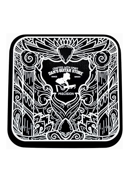 Guitar Store - Hassas Seçim - Başlangıç Paketi Paketi, Teneke ve Pick-Holder - 10'lu Paket Grippy Precision Profesyoneller Için Hafif ve Ağır, Yüksek Görünürlüklü Mızraklar…