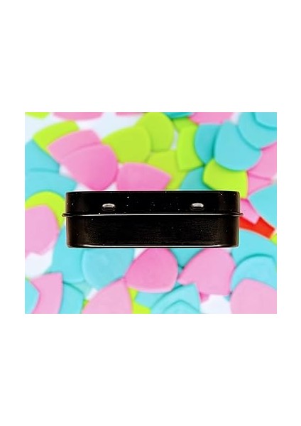 Guitar Store - Hassas Seçim - Başlangıç Paketi Paketi, Teneke ve Pick-Holder - 10'lu Paket Grippy Precision Profesyoneller Için Hafif ve Ağır, Yüksek Görünürlüklü Mızraklar… modelleri