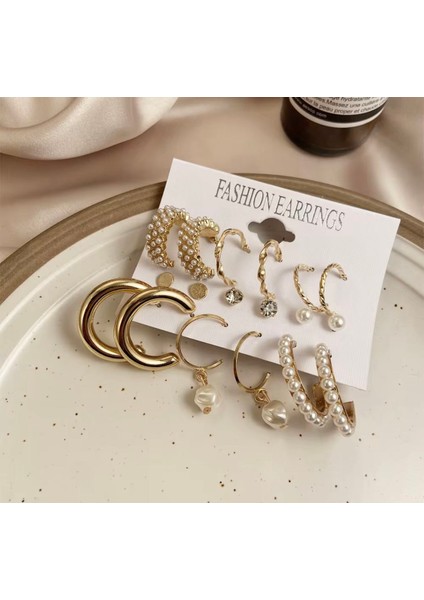 Çoklu Küpe Seti 9 Çift fiyatları