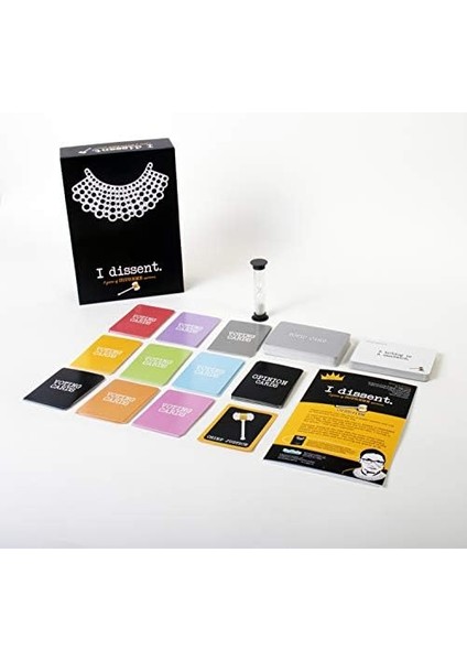 I Dissent: A Game Of Supreme Opinions - Saçma Görüşler Oylama Partisi Kart Oyunu - Rbg Görüş Mahkemesi - 14+ Yaş - 3 Ila 9 Oyuncu modelleri