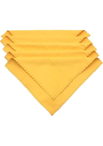 Gitar Mikrofiber Temizleme Bezi Müzik Aletleri Cilalama Cila Bezleri Flüt Kemiği Için Flüt Temizleme Bezi (5 Paket)