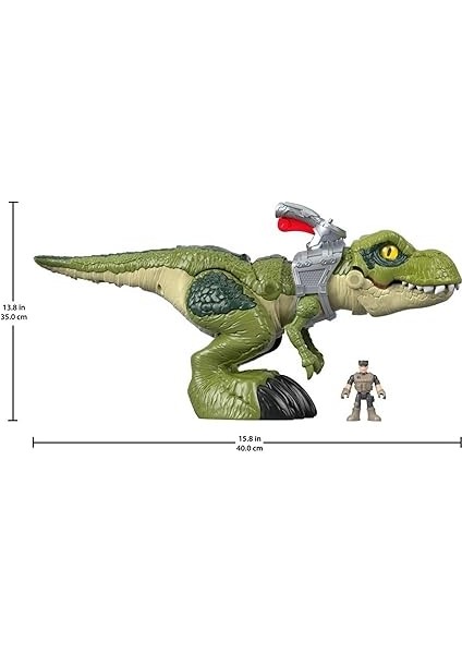 Price Jurassic World GBN14 - Imaginext Hungry T-Rex, Çok Renkli, 3 Yaş Için Dinozor Oyuncak modelleri