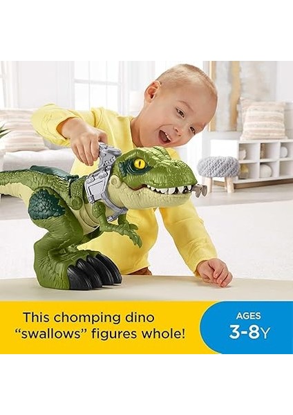 Price Jurassic World GBN14 - Imaginext Hungry T-Rex, Çok Renkli, 3 Yaş Için Dinozor Oyuncak indirimleri