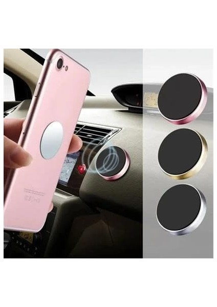 Tüm Modellerle Uyumlu Manyetik Araç Içi Telefon Tutucu Çok Amaçlı Güçlü Mıknatıs Tutucu indirimleri