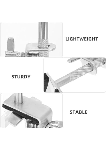 2 Adet Inek Çanı Kelepçesi: Inek Çanı Için Metal Davul Braketi - Ağır Hizmet Tipi Metal Kelepçe - Bas Davul ve Zil Standı Için Perküsyon Aksesuarı modelleri