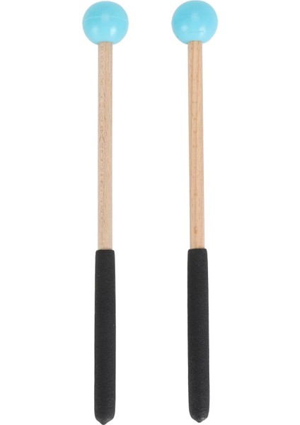 Vurmalı Tokmak Kauçuk Tokmak Vurmalı Ksilofon Çan Tokmakları Vurmalı Çalgı Aksesuarları (Blue)