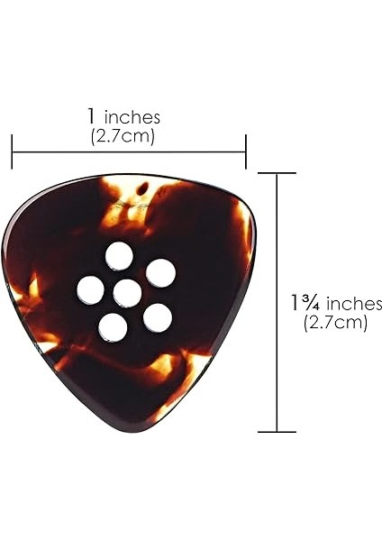 Elektro Gitar Bas Akustik Caz Mavileri Gitar Için Premium El Yapımı 3'ü 1 Arada Çok Düz Şeffaf Ton Seçimi (Tortie) fiyatları