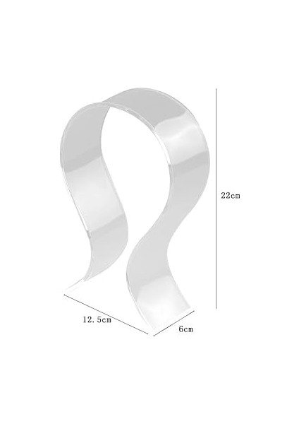 MT80 Akrilik Kulaklık Sehpası Masa Üstü Kulaklık Standı Şeffaf Renk Oyun Kulaklığı Tutacağı modelleri